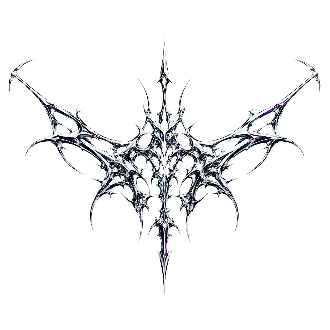 Chrome NETNET symbol artwork